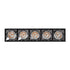GloboStar® LUMINAR SUPERIOR 60329 Επιφανειακό LED Spot Downlight TrimLess 20W 2700lm 36° AC 220-240V IP20 Μ19.5 x Π4.2 x Υ6.6cm - Μαύρο με Κάτοπτρο Χρωμίου - Θερμό Λευκό 2700K - Bridgelux High Lumen Chip Gen2 - TÜV Certified Driver - 5 Years Warranty - ledmania.gr