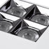 GloboStar® LUMINAR SUPERIOR 60335 Επιφανειακό LED Spot Downlight TrimLess 14W 1890lm 36° AC 220-240V IP20 Μ8.2 x Π8.2 x Υ6.6cm - Λευκό με Κάτοπτρο Χρωμίου - Θερμό Λευκό 2700K - Bridgelux High Lumen Chip Gen2 - TÜV Certified Driver - 5 Years Warranty - ledmania.gr