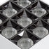 GloboStar® LUMINAR SUPERIOR 60339 Επιφανειακό LED Spot Downlight TrimLess 30W 4050lm 36° AC 220-240V IP20 Μ12 x Π12 x Υ6.6cm - Λευκό με Κάτοπτρο Χρωμίου - Θερμό Λευκό 2700K - Bridgelux High Lumen Chip Gen2 - TÜV Certified Driver - 5 Years Warranty - ledmania.gr