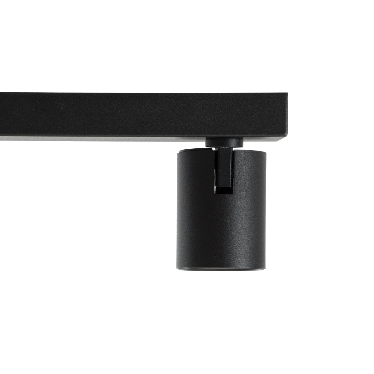 GloboStar® LEONARDO 60346 Μοντέρνο Φωτιστικό Οροφής Ράγα με Κινούμενα Σποτ LED Spot Downlight 20W 2400lm 60° AC 220-240V IP20 Μ32 x Π7 x Υ11.8cm - Μαύρο - Φυσικό Λευκό 4500K - Bridgelux COB - ledmania.gr
