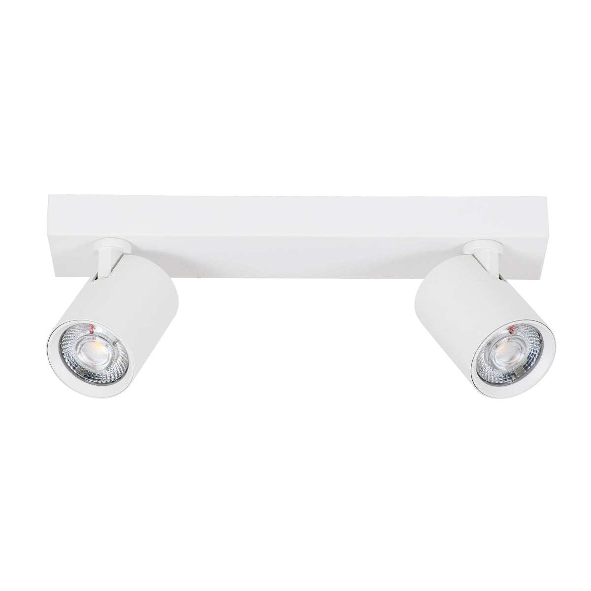 GloboStar® LEONARDO 60347 Μοντέρνο Φωτιστικό Οροφής Ράγα με Κινούμενα Σποτ LED Spot Downlight 20W 2400lm 60° AC 220-240V IP20 Μ32 x Π7 x Υ11.8cm - Λευκό - Φυσικό Λευκό 4500K - Bridgelux COB - ledmania.gr