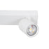 GloboStar® LEONARDO 60347 Μοντέρνο Φωτιστικό Οροφής Ράγα με Κινούμενα Σποτ LED Spot Downlight 20W 2400lm 60° AC 220-240V IP20 Μ32 x Π7 x Υ11.8cm - Λευκό - Φυσικό Λευκό 4500K - Bridgelux COB - ledmania.gr