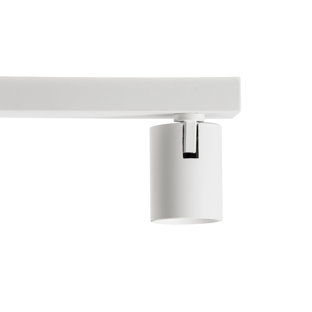 GloboStar® LEONARDO 60347 Μοντέρνο Φωτιστικό Οροφής Ράγα με Κινούμενα Σποτ LED Spot Downlight 20W 2400lm 60° AC 220-240V IP20 Μ32 x Π7 x Υ11.8cm - Λευκό - Φυσικό Λευκό 4500K - Bridgelux COB - ledmania.gr
