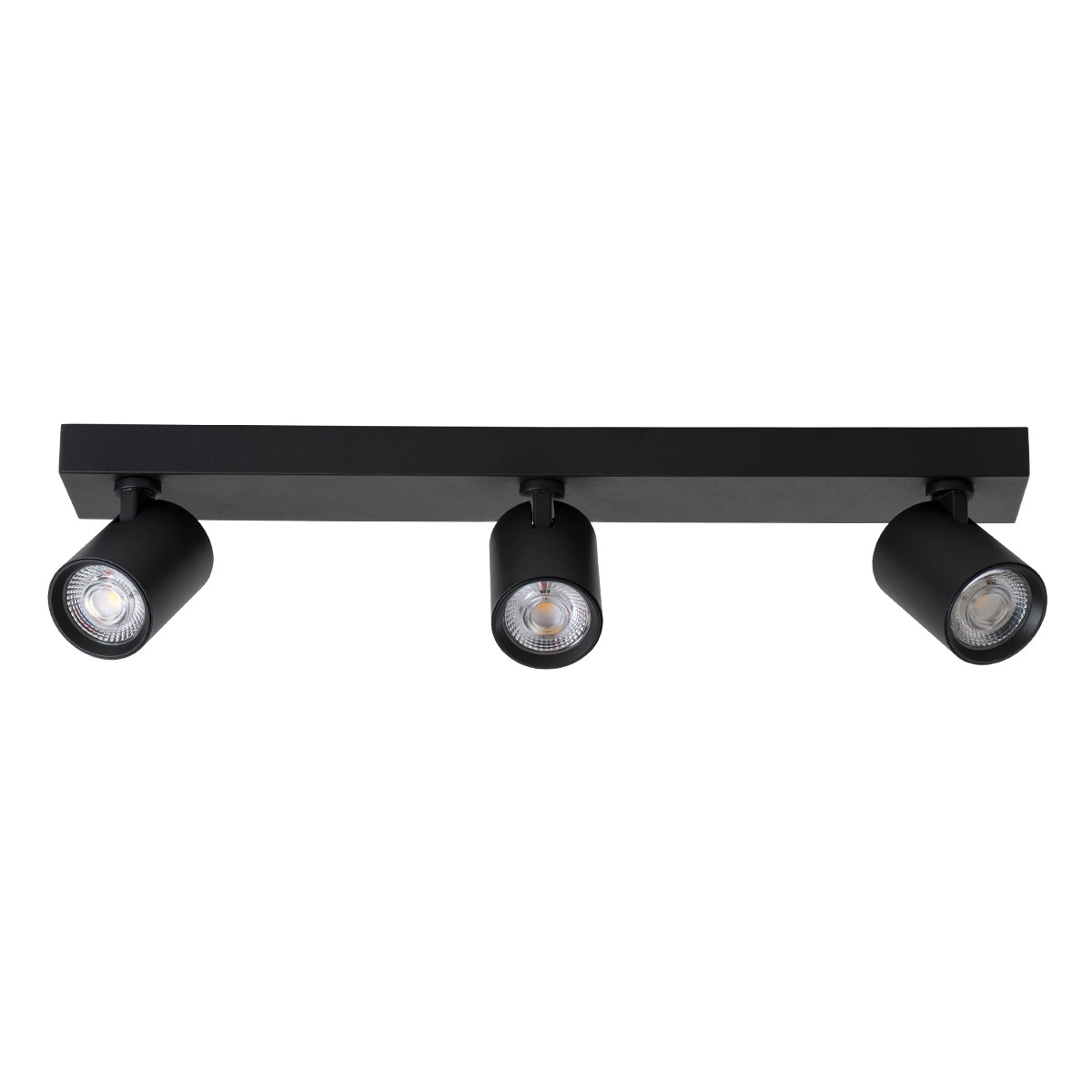 GloboStar® LEONARDO 60348 Μοντέρνο Φωτιστικό Οροφής Ράγα με Κινούμενα Σποτ LED Spot Downlight 30W 3600lm 60° AC 220-240V IP20 Μ52 x Π7 x Υ11.8cm - Μαύρο - Φυσικό Λευκό 4500K - Bridgelux COB - ledmania.gr