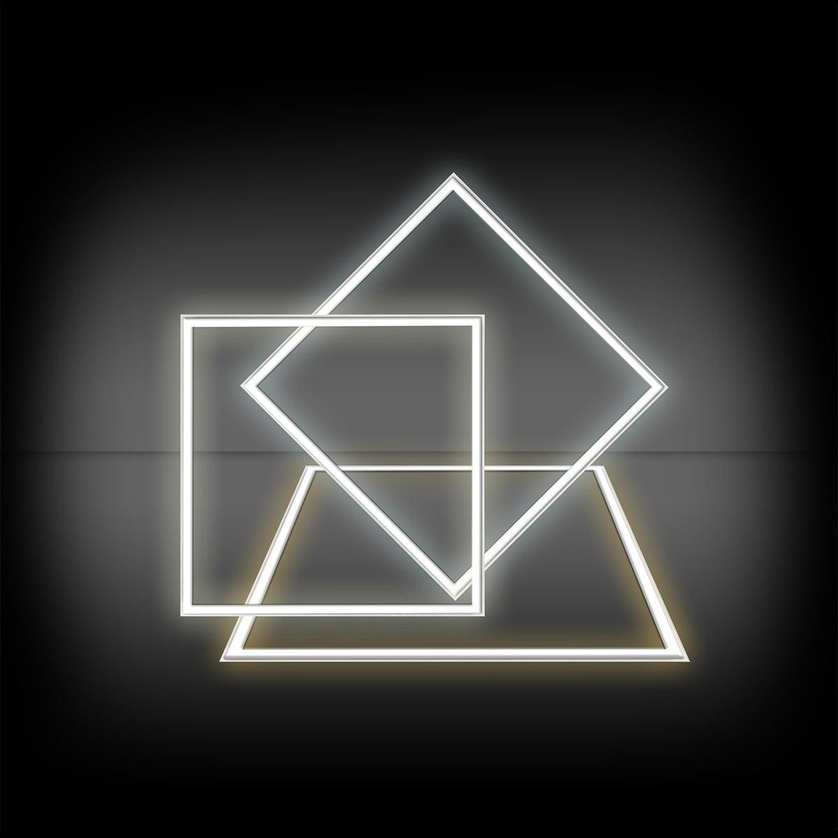 60368 Χωνευτό LED Panel Linear Frameless Super Slim 60x60cm 48W 5760lm 120° CRI≥85Ra AC 220-240V IP44 Μ60 x Π60 x Υ1.5cm - Ψυχρό Λευκό 6000K - ledmania.gr