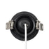 GloboStar® DALE 60371 Χωνευτό LED Κινούμενο Spot Downlight TrimLess Φ6.4cm 5W 500lm 36° AC 220-240V IP20 Φ6.4cm x Υ10cm - Στρόγγυλο - Μαύρο - Θερμό Λευκό 2700K - Bridgelux COB - TÜV Certified Driver - 5 Years Warranty - ledmania.gr