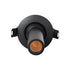 GloboStar® DALE 60371 Χωνευτό LED Κινούμενο Spot Downlight TrimLess Φ6.4cm 5W 500lm 36° AC 220-240V IP20 Φ6.4cm x Υ10cm - Στρόγγυλο - Μαύρο - Θερμό Λευκό 2700K - Bridgelux COB - TÜV Certified Driver - 5 Years Warranty - ledmania.gr