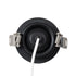 GloboStar® DALE 60373 Χωνευτό LED Κινούμενο Spot Downlight TrimLess Φ6.4cm 5W 500lm 36° AC 220-240V IP20 Φ6.4cm x Υ30cm - Στρόγγυλο - Μαύρο - Θερμό Λευκό 2700K - Bridgelux COB - TÜV Certified Driver - 5 Years Warranty - ledmania.gr