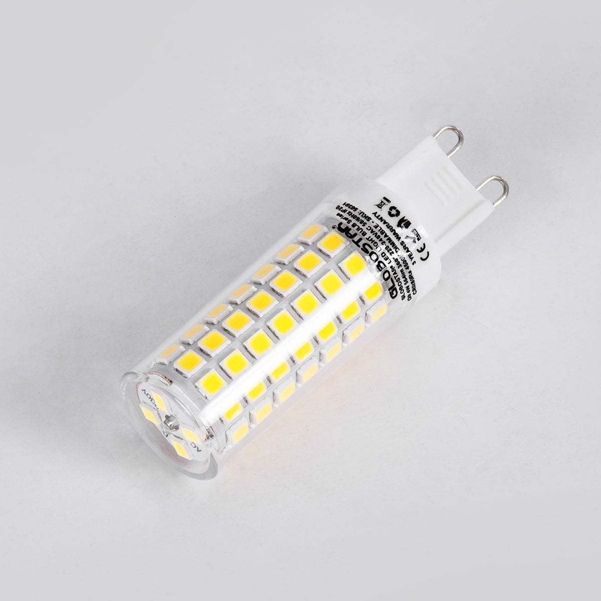 GloboStar® 60390 Λάμπα LED G9 4W 584lm 360° AC 220-240V IP20 Φ1.86 x Υ6.3cm Ψυχρό Λευκό 6000K Dimmable - ledmania.gr