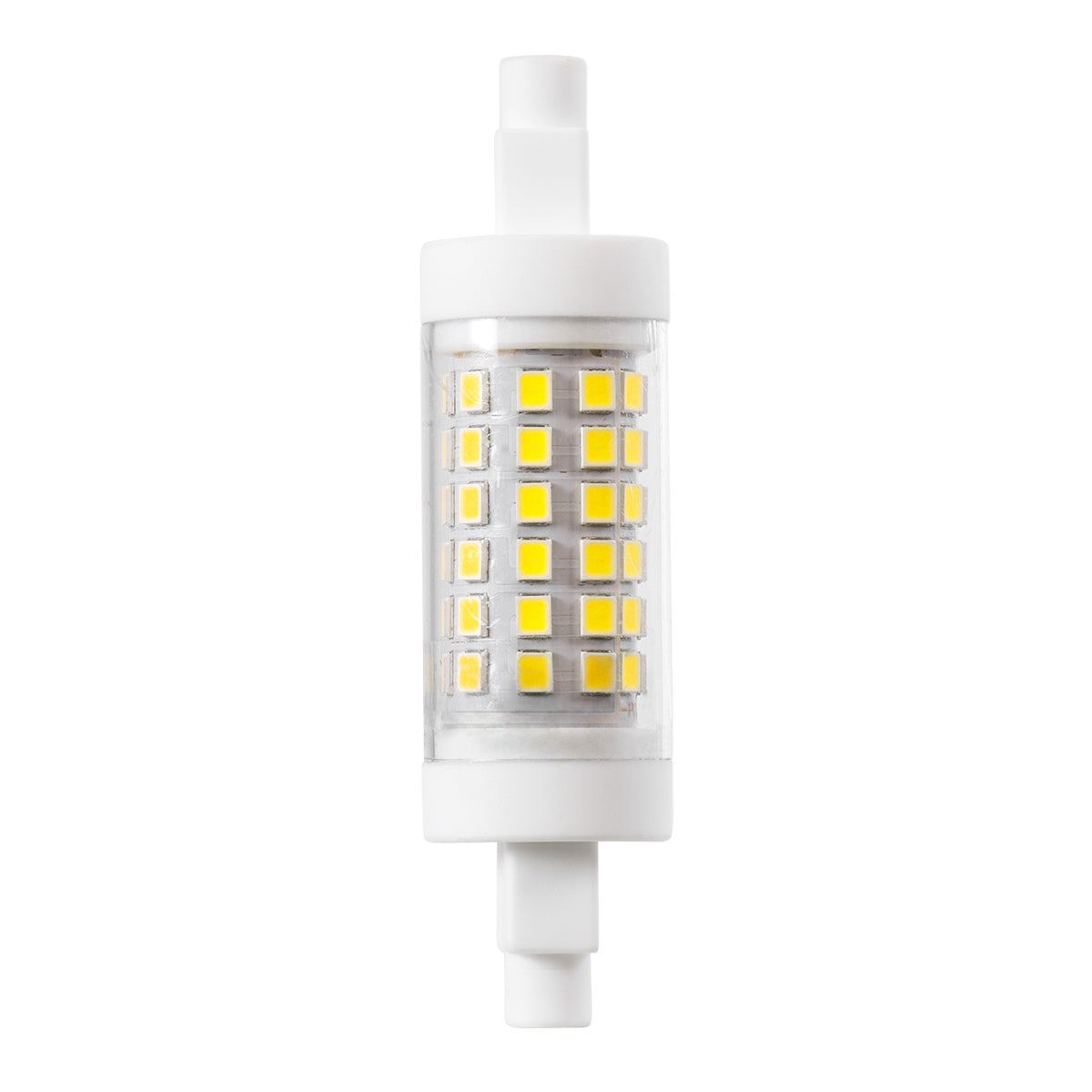 GloboStar® 60393 Λάμπα LED R7S 78mm 7W 847lm 360° AC 220-240V IP20 Φ2 x Υ7.8cm Ψυχρό Λευκό 6000K - ledmania.gr