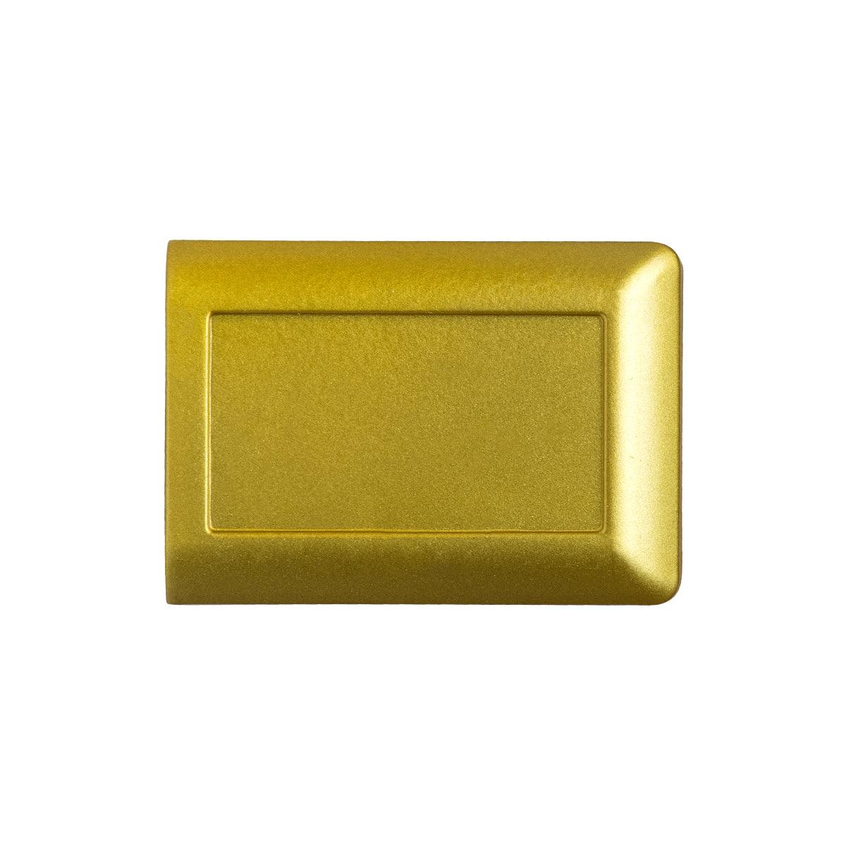 GloboStar® RENATA 60441 Μοντέρνο Φωτιστικό Τοίχου - Απλίκα Καθρέπτη Μπάνιου - Πίνακα LED 12W 1400lm 210° AC 220-240V IP44 Μ60 x Π4 x Υ5.5cm - Φυσικό Λευκό 4500K - Χρυσό - 3 Years Warranty - ledmania.gr