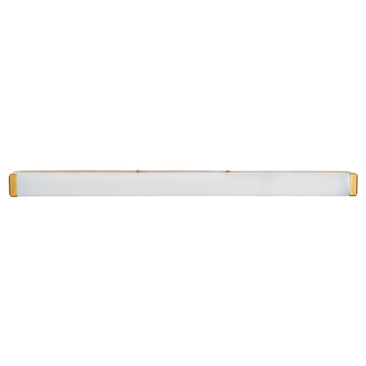 GloboStar® RENATA 60443 Μοντέρνο Φωτιστικό Τοίχου - Απλίκα Καθρέπτη Μπάνιου - Πίνακα LED 12W 1400lm 210° AC 220-240V IP44 Μ60 x Π4 x Υ5.5cm - Φυσικό Λευκό 4500K - Χάλκινο - 3 Years Warranty - ledmania.gr