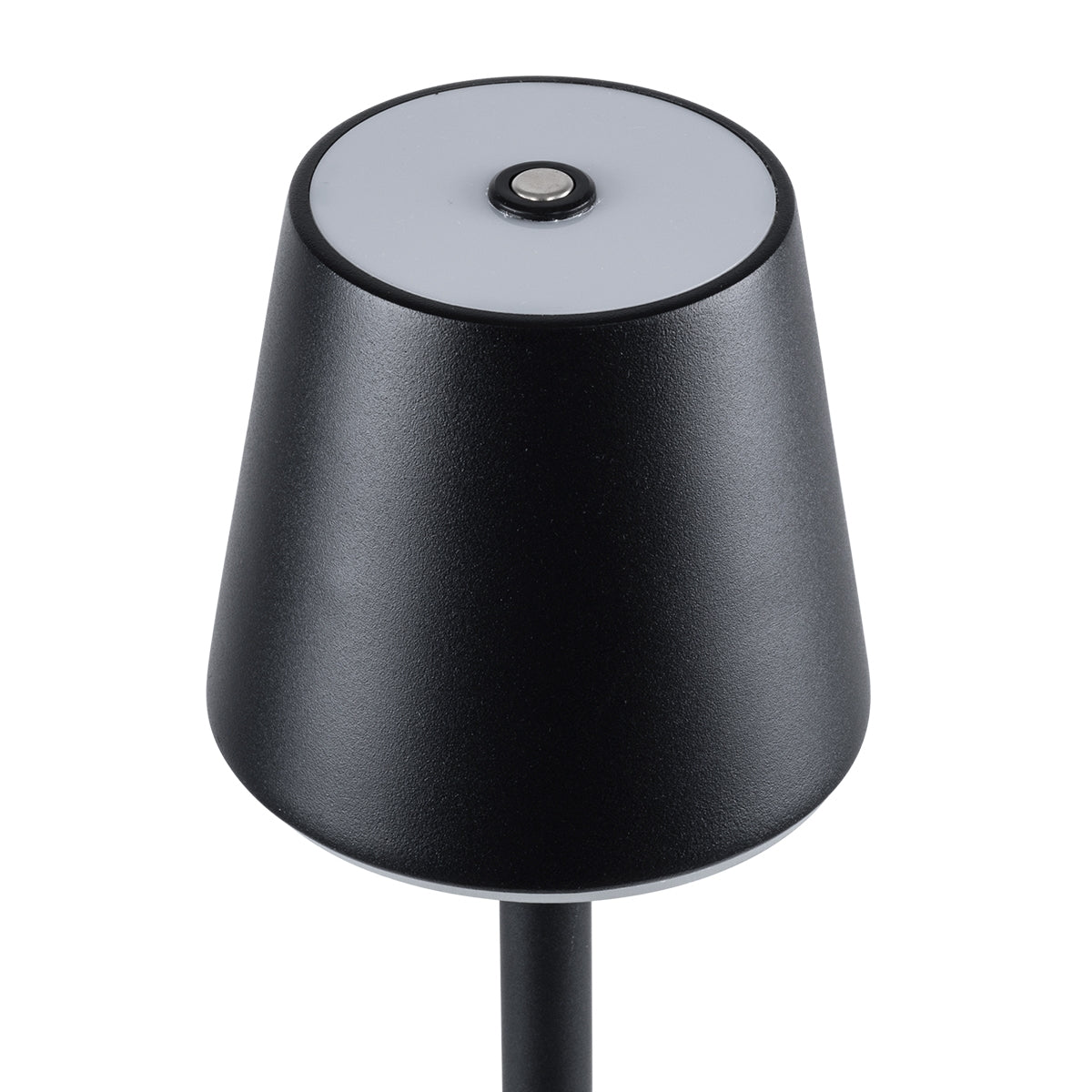 GloboStar® NEGA 60477 Μοντέρνο Επιδαπέδιο Φωτιστικό LED 2.2W 154lm 360° DC 5V Επαναφορτιζόμενο με Μπαταρία Li-ion 4000mAh - Διακόπτη Αφής - Θερμό Λευκό 2700K - Dimmable - D10 x H135cm - Μαύρο - ledmania.gr