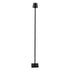GloboStar® NEGA 60477 Μοντέρνο Επιδαπέδιο Φωτιστικό LED 2.2W 154lm 360° DC 5V Επαναφορτιζόμενο με Μπαταρία Li-ion 4000mAh - Διακόπτη Αφής - Θερμό Λευκό 2700K - Dimmable - D10 x H135cm - Μαύρο - ledmania.gr