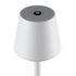 GloboStar® NEGA 60478 Μοντέρνο Επιδαπέδιο Φωτιστικό LED 2.2W 154lm 360° DC 5V Επαναφορτιζόμενο με Μπαταρία Li-ion 4000mAh - Διακόπτη Αφής - Θερμό Λευκό 2700K - Dimmable - D10 x H135cm - Λευκό - ledmania.gr