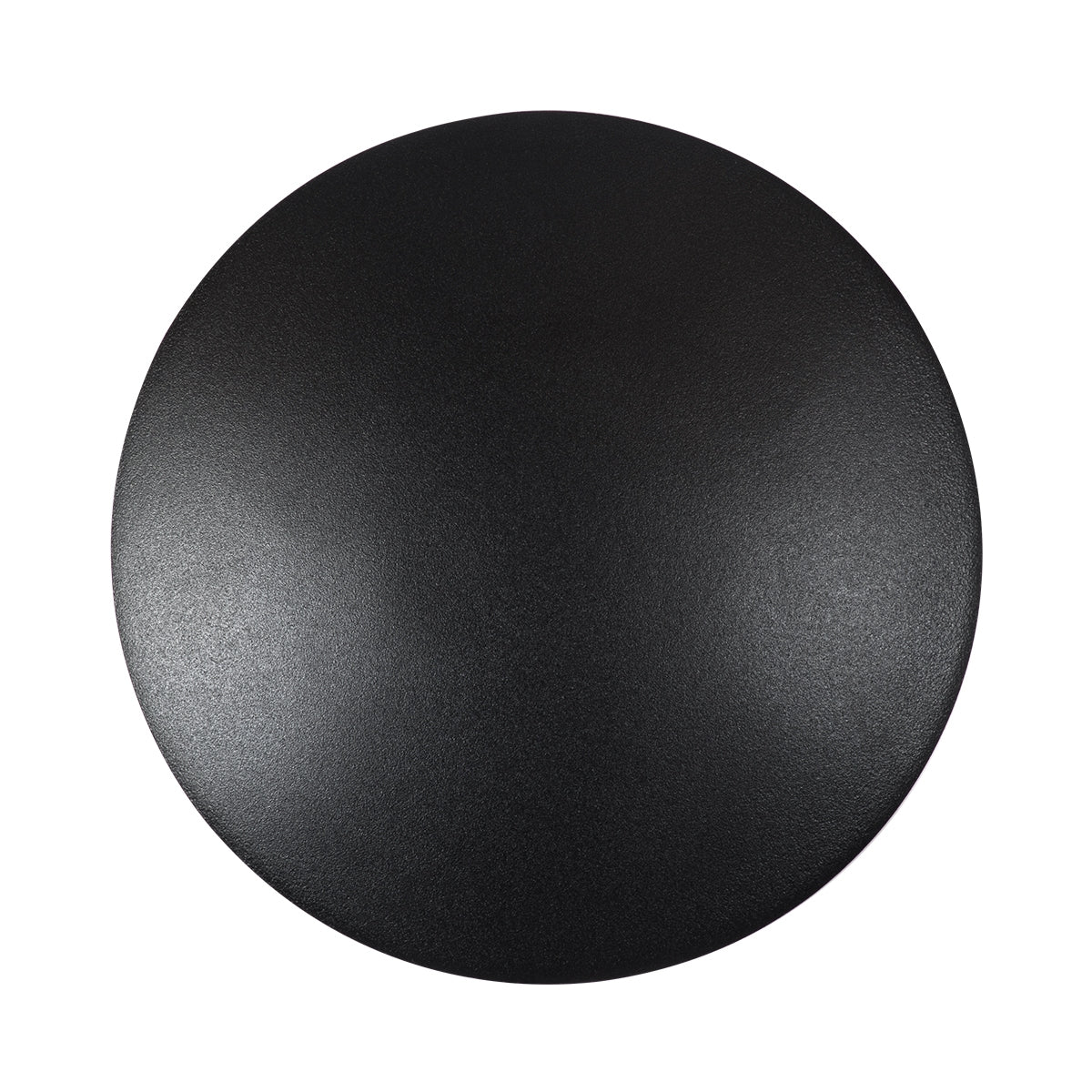 GloboStar® HELIO-R 60492 Φωτιστικό Τοίχου - Απλίκα Αρχιτεκτονικού Φωτισμού Εξωτερικού Χώρου LED 7W 840lm 120° x 360° AC 220-240V Αδιάβροχο IP65 Φ16 x Π5cm - Φυσικό Λευκό 4500K - Μαύρο - Στρόγγυλο - Bridgelux Chip - 3 Years Warranty - ledmania.gr