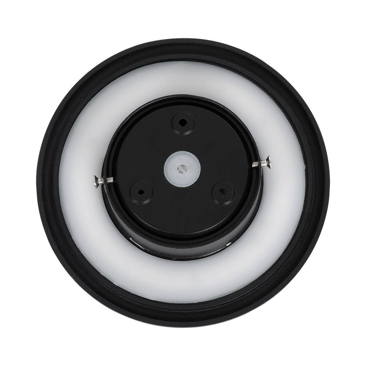 GloboStar® HELIO-R 60492 Φωτιστικό Τοίχου - Απλίκα Αρχιτεκτονικού Φωτισμού Εξωτερικού Χώρου LED 7W 840lm 120° x 360° AC 220-240V Αδιάβροχο IP65 Φ16 x Π5cm - Φυσικό Λευκό 4500K - Μαύρο - Στρόγγυλο - Bridgelux Chip - 3 Years Warranty - ledmania.gr