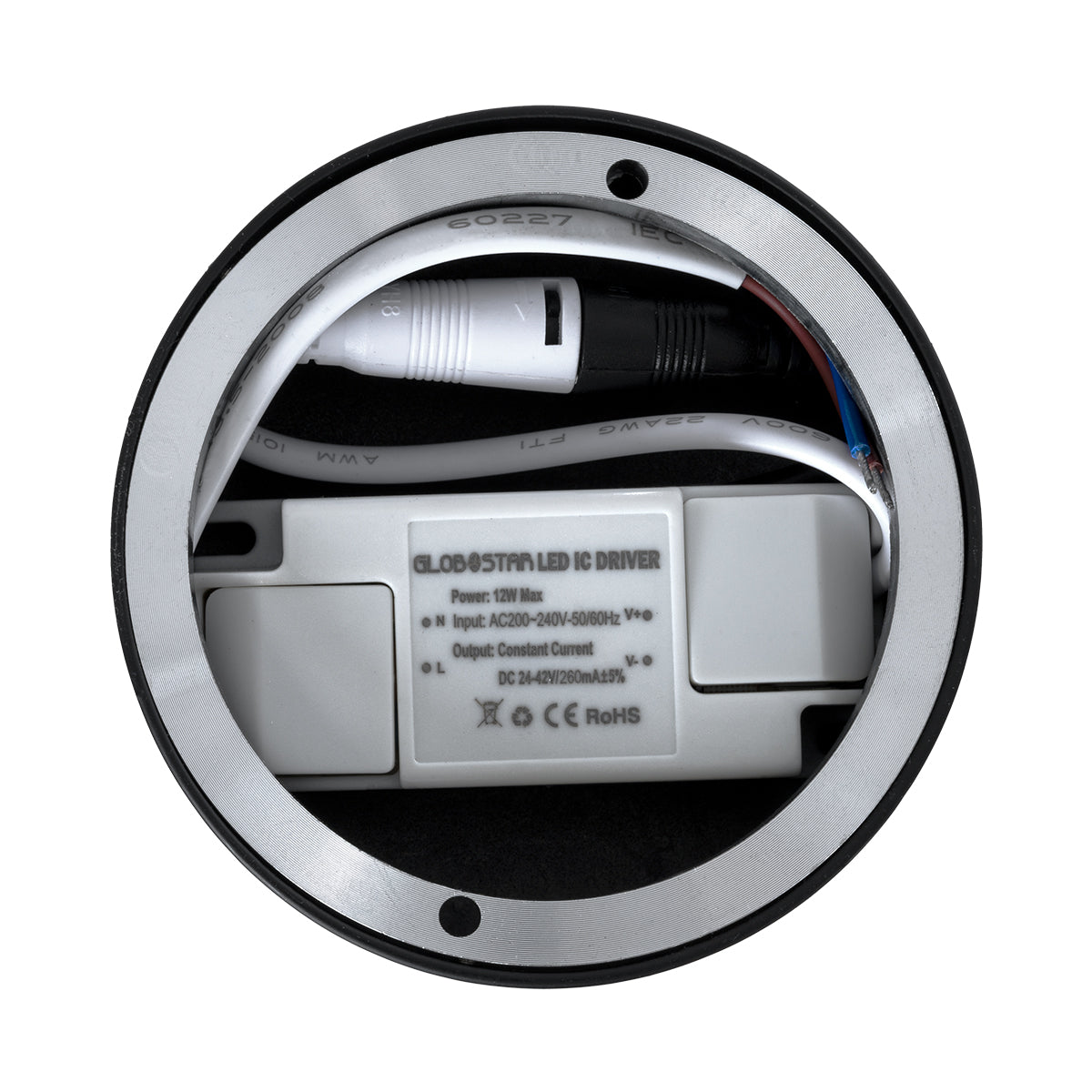 GloboStar® DETRONIC 60504 Επιφανειακό Κινούμενο Spot Downlight LED 10W 1300lm 24° AC 220-240V IP20 Φ9cm x Υ16cm - Στρόγγυλο - Μαύρο - Φυσικό Λευκό 4500K - Bridgelux COB - TÜV Certified Driver - 5 Χρόνια Εγγύηση - ledmania.gr