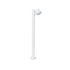GloboStar® GARDENIA 60506 Φωτιστικό Κήπου - Κολωνάκι Αρχιτεκτονικού Φωτισμού Εξωτερικού Χώρου LED 7W 700lm 60° AC220-240V Αδιάβροχο IP65 - Σώμα Αλουμινίου & Tempered Glass - Μ12 x Π18 x Υ90cm - Θερμό Λευκό 2700K - Λευκό - Bridgelux Chip - 5 Years Warranty - ledmania.gr