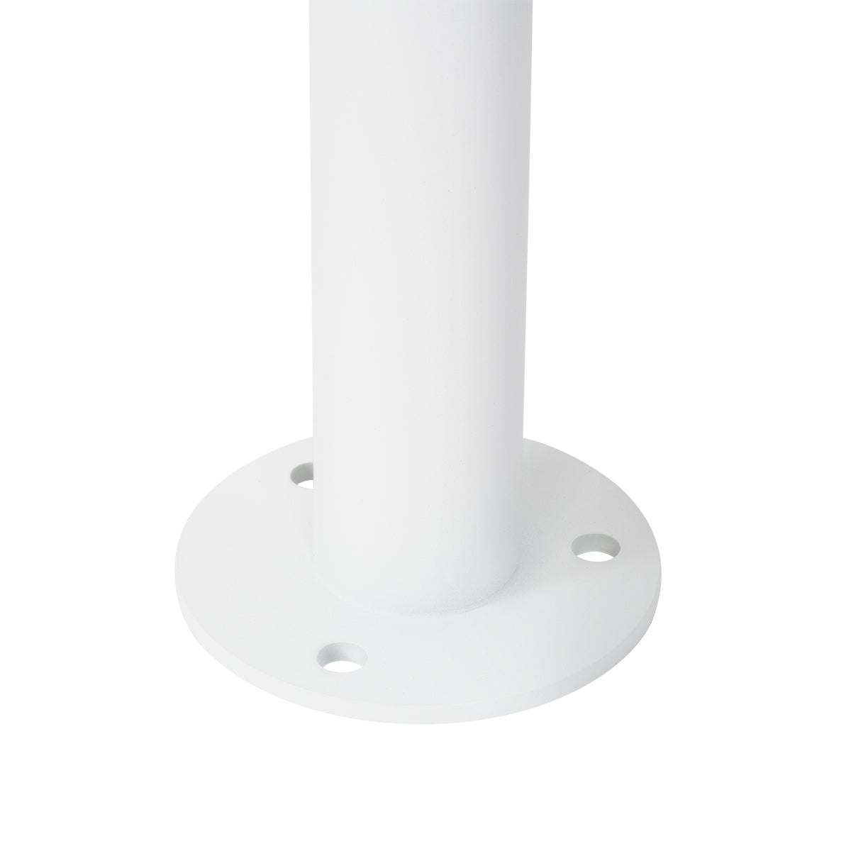 GloboStar® GARDENIA 60506 Φωτιστικό Κήπου - Κολωνάκι Αρχιτεκτονικού Φωτισμού Εξωτερικού Χώρου LED 7W 700lm 60° AC220-240V Αδιάβροχο IP65 - Σώμα Αλουμινίου & Tempered Glass - Μ12 x Π18 x Υ90cm - Θερμό Λευκό 2700K - Λευκό - Bridgelux Chip - 5 Years Warranty - ledmania.gr
