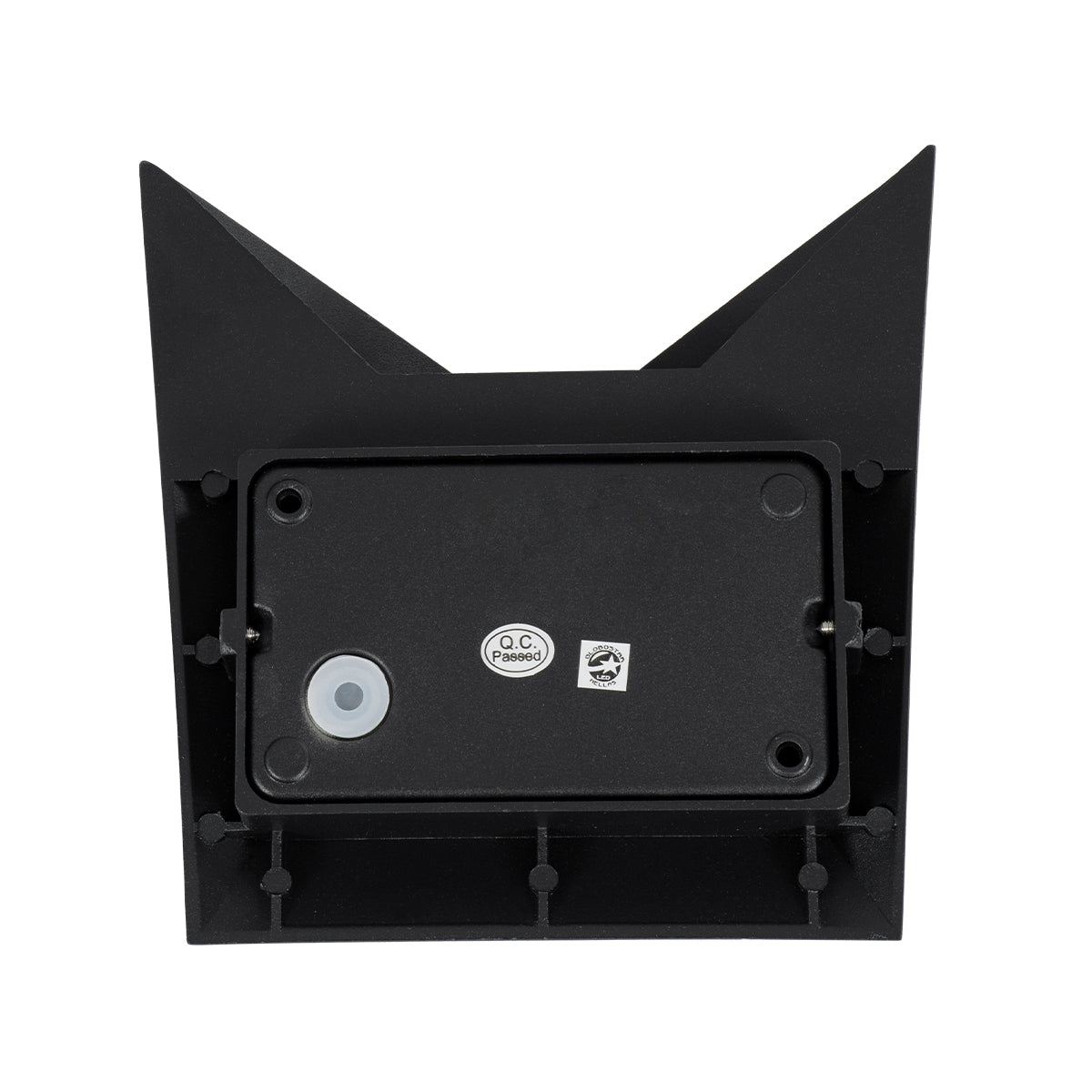 GloboStar® STEALTH 60520 Φωτιστικό Τοίχου - Απλίκα Αρχιτεκτονικού Φωτισμού Εσωτερικού/Εξωτερικού Χώρου Up or Down LED 10W 1000lm 60° AC220-240V Αδιάβροχο IP65 - Σώμα Αλουμινίου & Tempered Glass - Μ17 x Π17 x Υ7.5cm - Θερμό Λευκό 2700K - Μαύρο - Bridgel... - ledmania.gr