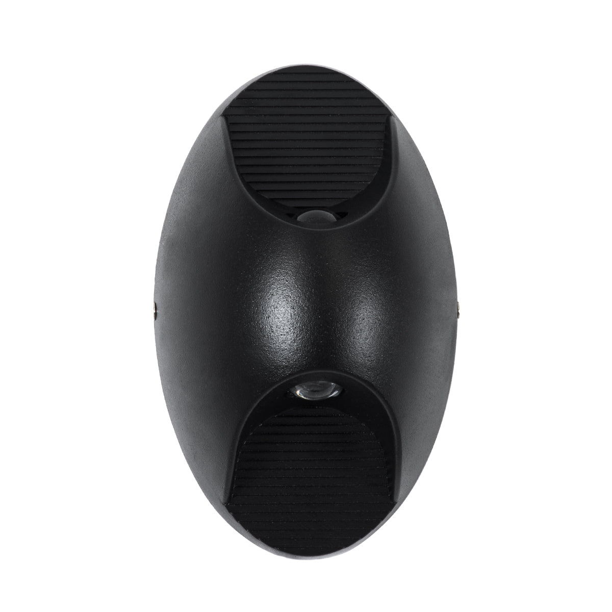 GloboStar® JEREMY 60532 Φωτιστικό Τοίχου - Απλίκα Αρχιτεκτονικού Φωτισμού Εσωτερικού/Εξωτερικού Χώρου Up & Down LED 10W 1000lm 60° AC220-240V Αδιάβροχο IP65 - Σώμα Αλουμινίου & Tempered Glass - Μ16 x Π10 x Υ7cm - Θερμό Λευκό 2700K - Μαύρο - Bridgelux C... - ledmania.gr
