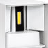GloboStar® AXIS-S 60563 Φωτιστικό Τοίχου - Απλίκα Αρχιτεκτονικού Φωτισμού Εξωτερικού Χώρου Up & Down LED 10W 1200lm 10 έως 60° AC 220-240V Αδιάβροχο IP65 Μ10 x Π10 x Υ10cm - Φυσικό Λευκό 4500K - Λευκό - Bridgelux Chip - 3 Years Warranty - ledmania.gr