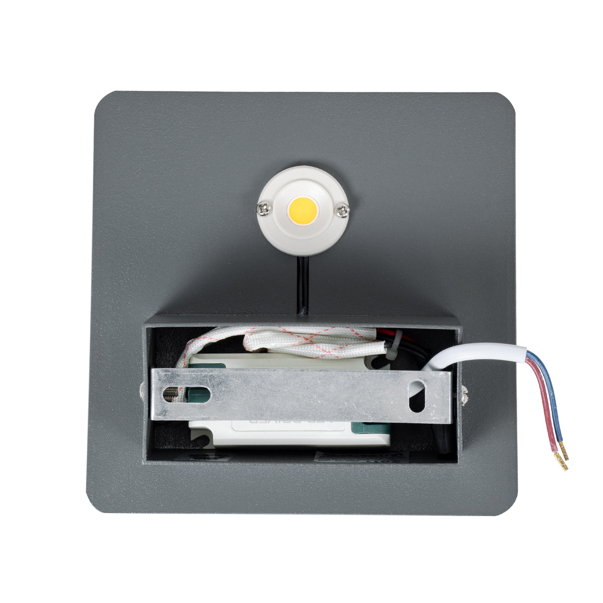 GloboStar® CUADRADO 60570 Φωτιστικό Τοίχου - Απλίκα Αρχιτεκτονικού Φωτισμού Εσωτερικού/Εξωτερικού Χώρου Up or Down LED 10W 1000lm 60° AC220-240V Αδιάβροχο IP65 - Σώμα Αλουμινίου & Tempered Glass - Μ14 x Π14 x Υ4.5cm - Θερμό Λευκό 2700K - Γκρι Ανθρακί -... - ledmania.gr