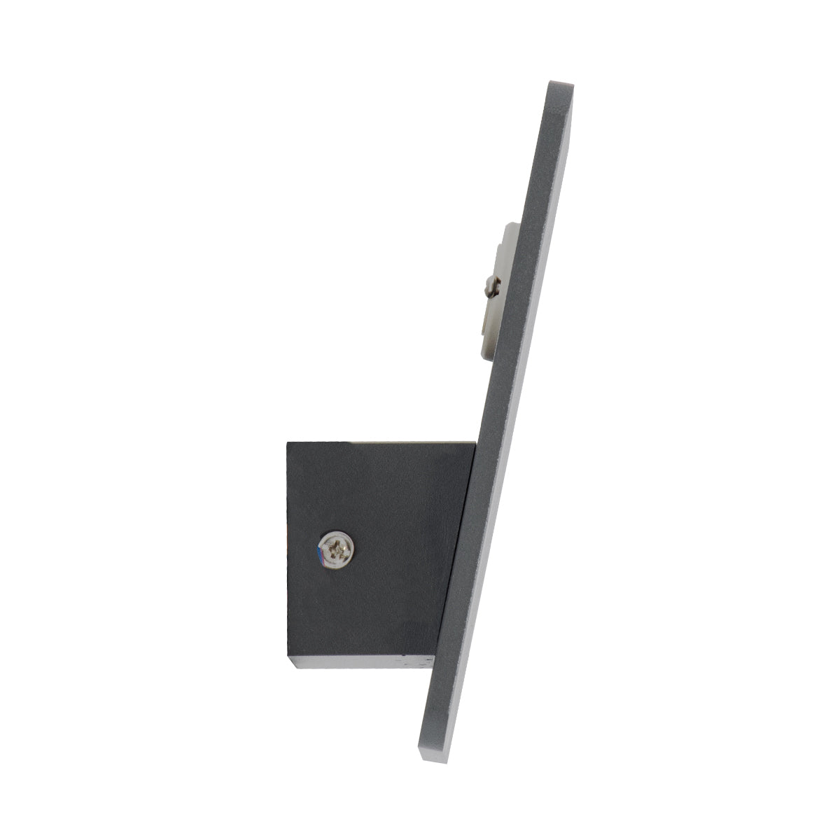 GloboStar® CUADRADO 60570 Φωτιστικό Τοίχου - Απλίκα Αρχιτεκτονικού Φωτισμού Εσωτερικού/Εξωτερικού Χώρου Up or Down LED 10W 1000lm 60° AC220-240V Αδιάβροχο IP65 - Σώμα Αλουμινίου & Tempered Glass - Μ14 x Π14 x Υ4.5cm - Θερμό Λευκό 2700K - Γκρι Ανθρακί -... - ledmania.gr