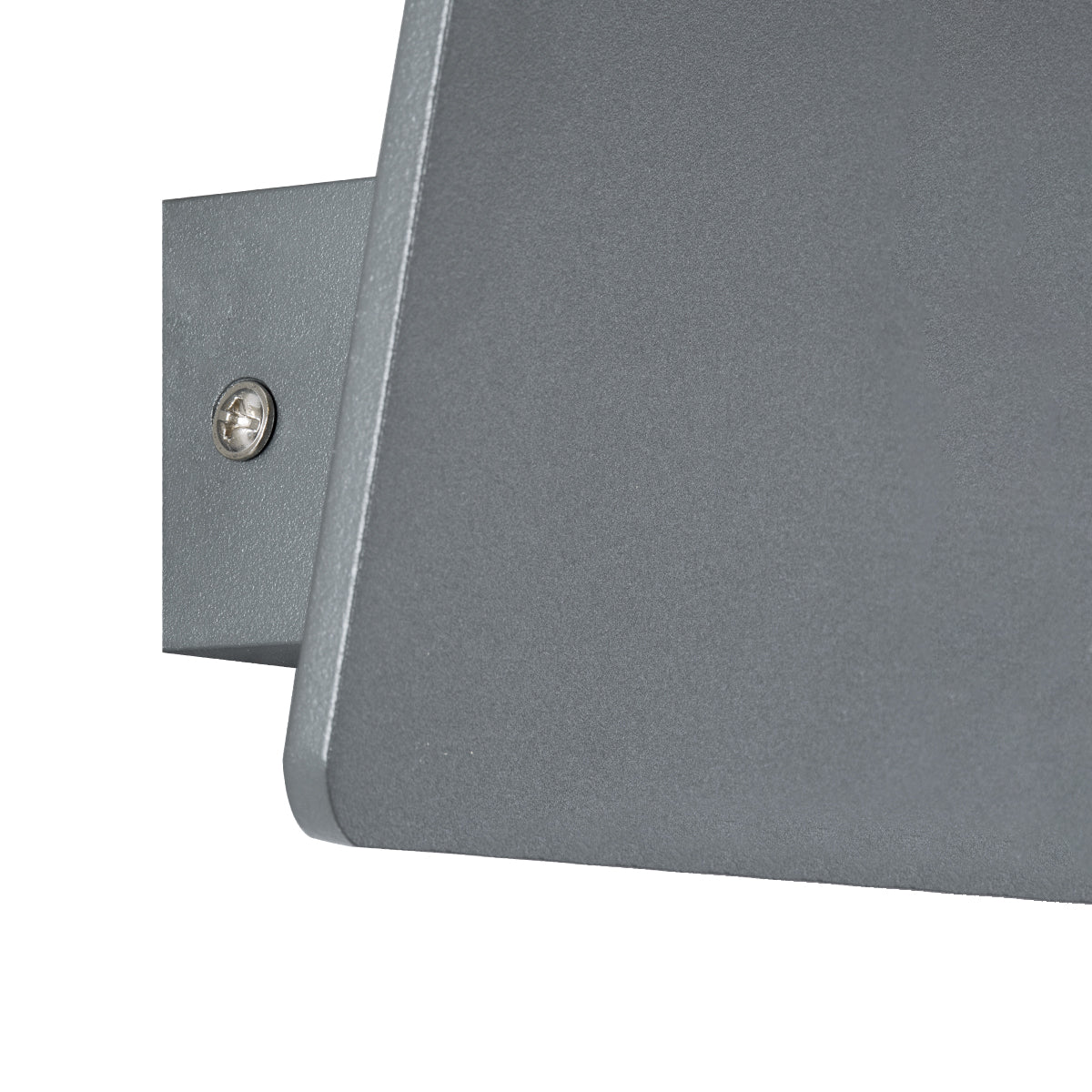 GloboStar® CUADRADO 60570 Φωτιστικό Τοίχου - Απλίκα Αρχιτεκτονικού Φωτισμού Εσωτερικού/Εξωτερικού Χώρου Up or Down LED 10W 1000lm 60° AC220-240V Αδιάβροχο IP65 - Σώμα Αλουμινίου & Tempered Glass - Μ14 x Π14 x Υ4.5cm - Θερμό Λευκό 2700K - Γκρι Ανθρακί -... - ledmania.gr