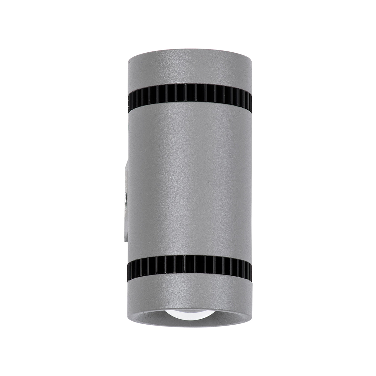 GloboStar® CANNONAL 60576 Φωτιστικό Τοίχου - Απλίκα Αρχιτεκτονικού Φωτισμού Εσωτερικού Χώρου Up & Down LED 10W 1150lm 30° AC 220-240V IP20 Μ5 x Π6.5 x Υ11cm - Θερμό Λευκό 2700K - Γκρι Ανθρακί με Μαύρο - Bridgelux Chip - 3 Χρόνια Εγγύηση - ledmania.gr
