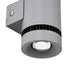 GloboStar® CANNONAL 60576 Φωτιστικό Τοίχου - Απλίκα Αρχιτεκτονικού Φωτισμού Εσωτερικού Χώρου Up & Down LED 10W 1150lm 30° AC 220-240V IP20 Μ5 x Π6.5 x Υ11cm - Θερμό Λευκό 2700K - Γκρι Ανθρακί με Μαύρο - Bridgelux Chip - 3 Χρόνια Εγγύηση - ledmania.gr
