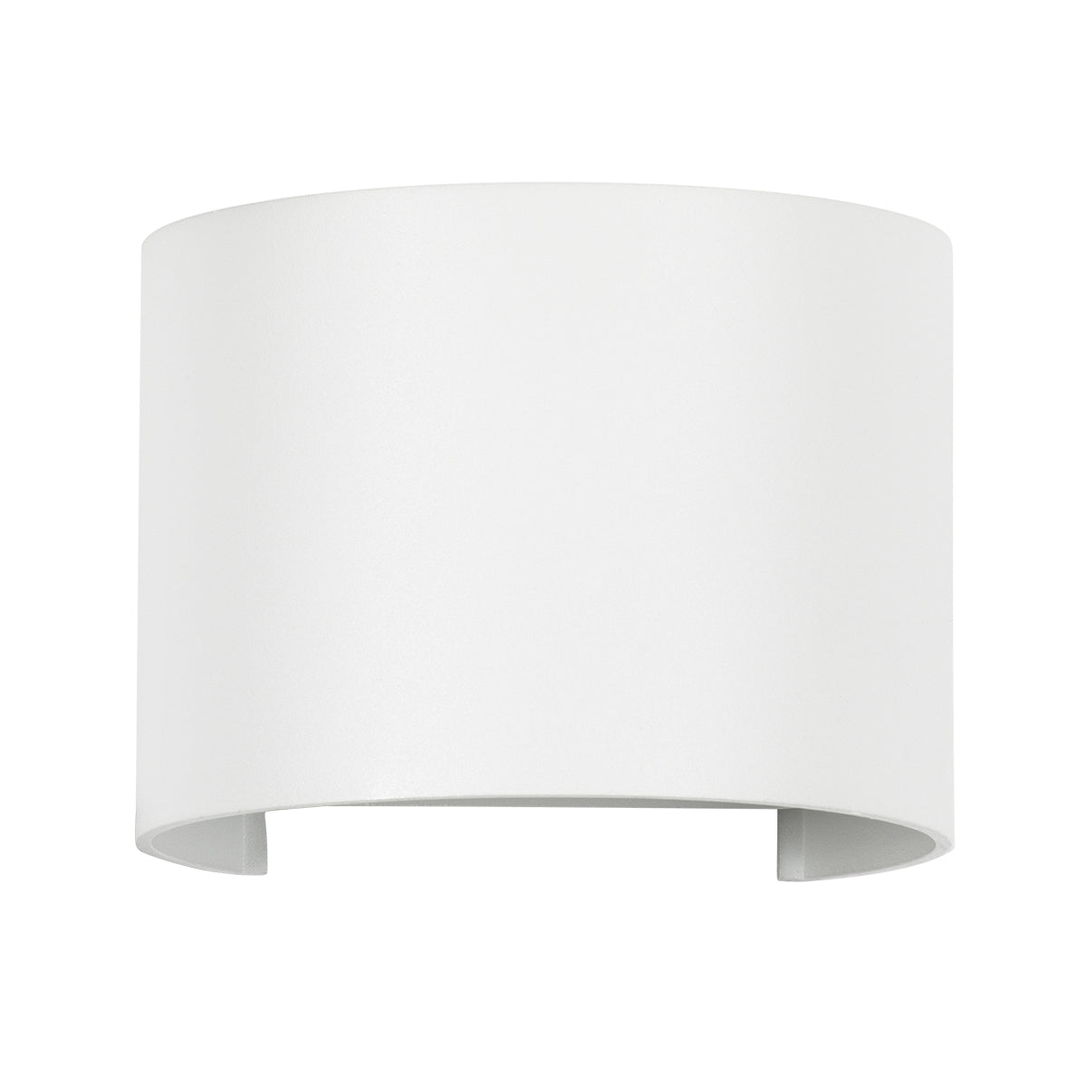 GloboStar® AXIS-R 60635 Φωτιστικό Τοίχου - Απλίκα Αρχιτεκτονικού Φωτισμού Εσωτερικού/Εξωτερικού Χώρου Up & Down LED 10W 1150lm 10 έως 60° AC 220-240V Αδιάβροχο IP65 Μ10 x Π10 x Υ10cm - Θερμό Λευκό 2700K - Λευκό - Bridgelux Chip - 3 Years Warranty - ledmania.gr