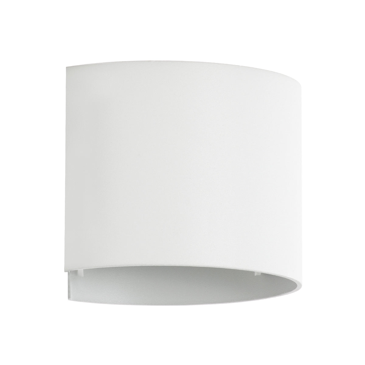 GloboStar® AXIS-R 60635 Φωτιστικό Τοίχου - Απλίκα Αρχιτεκτονικού Φωτισμού Εσωτερικού/Εξωτερικού Χώρου Up & Down LED 10W 1150lm 10 έως 60° AC 220-240V Αδιάβροχο IP65 Μ10 x Π10 x Υ10cm - Θερμό Λευκό 2700K - Λευκό - Bridgelux Chip - 3 Years Warranty - ledmania.gr