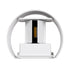 GloboStar® AXIS-R 60635 Φωτιστικό Τοίχου - Απλίκα Αρχιτεκτονικού Φωτισμού Εσωτερικού/Εξωτερικού Χώρου Up & Down LED 10W 1150lm 10 έως 60° AC 220-240V Αδιάβροχο IP65 Μ10 x Π10 x Υ10cm - Θερμό Λευκό 2700K - Λευκό - Bridgelux Chip - 3 Years Warranty - ledmania.gr