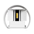 GloboStar® AXIS-R 60635 Φωτιστικό Τοίχου - Απλίκα Αρχιτεκτονικού Φωτισμού Εσωτερικού/Εξωτερικού Χώρου Up & Down LED 10W 1150lm 10 έως 60° AC 220-240V Αδιάβροχο IP65 Μ10 x Π10 x Υ10cm - Θερμό Λευκό 2700K - Λευκό - Bridgelux Chip - 3 Years Warranty - ledmania.gr