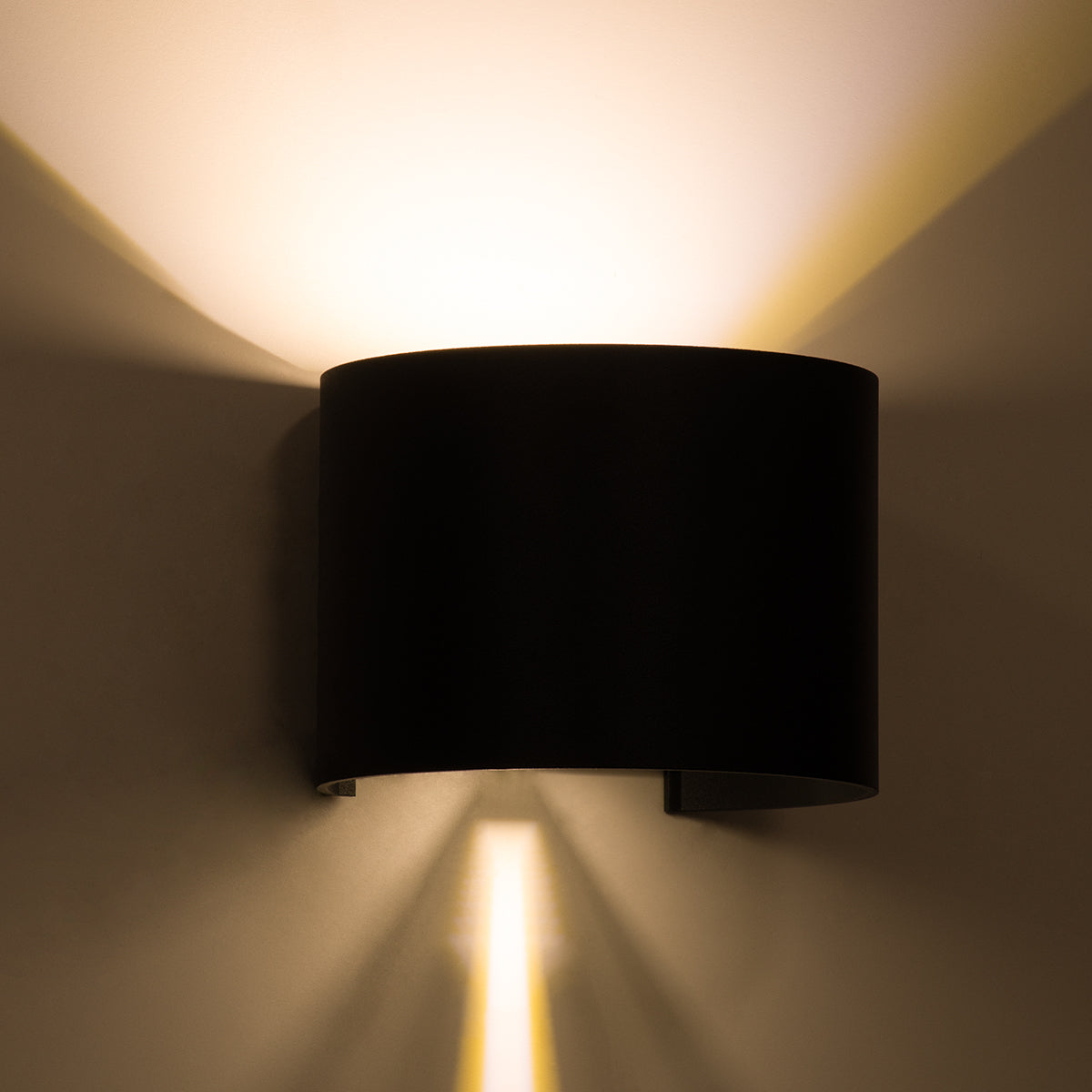 GloboStar® AXIS-R 60636 Φωτιστικό Τοίχου - Απλίκα Αρχιτεκτονικού Φωτισμού Εσωτερικού/Εξωτερικού Χώρου Up & Down LED 10W 1150lm 10 έως 60° AC 220-240V Αδιάβροχο IP65 Μ10 x Π10 x Υ10cm - Θερμό Λευκό 2700K - Γκρι Ανθρακί- Bridgelux Chip - 3 Years Warranty - ledmania.gr