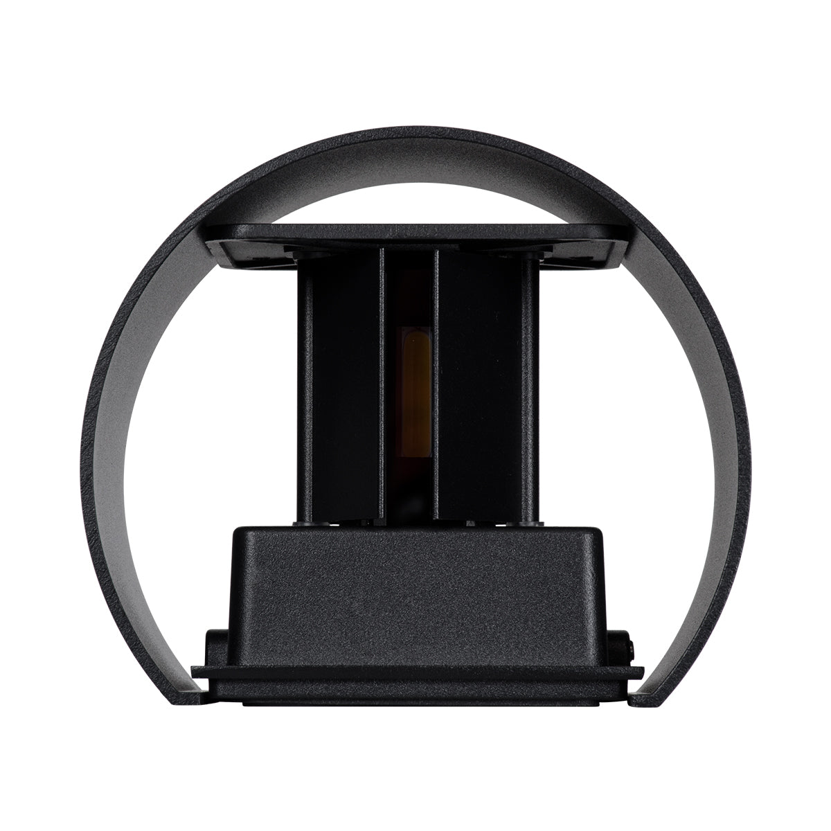 GloboStar® AXIS-R 60637 Φωτιστικό Τοίχου - Απλίκα Αρχιτεκτονικού Φωτισμού Εσωτερικού/Εξωτερικού Χώρου Up & Down LED 10W 1150lm 10 έως 60° AC 220-240V Αδιάβροχο IP65 Μ10 x Π10 x Υ10cm - Θερμό Λευκό 2700K - Μαύρο - Bridgelux Chip - 3 Years Warranty - ledmania.gr