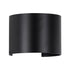 GloboStar® AXIS-R 60640 Φωτιστικό Τοίχου - Απλίκα Αρχιτεκτονικού Φωτισμού Εσωτερικού/Εξωτερικού Χώρου Up & Down LED 10W 1200lm 10 έως 60° AC 220-240V Αδιάβροχο IP65 Μ10 x Π10 x Υ10cm - Φυσικό Λευκό 4500K - Μαύρο - Bridgelux Chip - 3 Years Warranty - ledmania.gr
