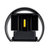 GloboStar® AXIS-R 60640 Φωτιστικό Τοίχου - Απλίκα Αρχιτεκτονικού Φωτισμού Εσωτερικού/Εξωτερικού Χώρου Up & Down LED 10W 1200lm 10 έως 60° AC 220-240V Αδιάβροχο IP65 Μ10 x Π10 x Υ10cm - Φυσικό Λευκό 4500K - Μαύρο - Bridgelux Chip - 3 Years Warranty - ledmania.gr