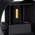 GloboStar® AXIS-R 60640 Φωτιστικό Τοίχου - Απλίκα Αρχιτεκτονικού Φωτισμού Εσωτερικού/Εξωτερικού Χώρου Up & Down LED 10W 1200lm 10 έως 60° AC 220-240V Αδιάβροχο IP65 Μ10 x Π10 x Υ10cm - Φυσικό Λευκό 4500K - Μαύρο - Bridgelux Chip - 3 Years Warranty - ledmania.gr