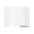 GloboStar® AXIS-R 60641 Φωτιστικό Τοίχου - Απλίκα Αρχιτεκτονικού Φωτισμού Εσωτερικού/Εξωτερικού Χώρου Up & Down LED 10W 1250lm 10 έως 60° AC 220-240V Αδιάβροχο IP65 Μ10 x Π10 x Υ10cm - Ψυχρό Λευκό 6000K - Λευκό - Bridgelux Chip - 3 Years Warranty - ledmania.gr