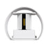 GloboStar® AXIS-R 60641 Φωτιστικό Τοίχου - Απλίκα Αρχιτεκτονικού Φωτισμού Εσωτερικού/Εξωτερικού Χώρου Up & Down LED 10W 1250lm 10 έως 60° AC 220-240V Αδιάβροχο IP65 Μ10 x Π10 x Υ10cm - Ψυχρό Λευκό 6000K - Λευκό - Bridgelux Chip - 3 Years Warranty - ledmania.gr