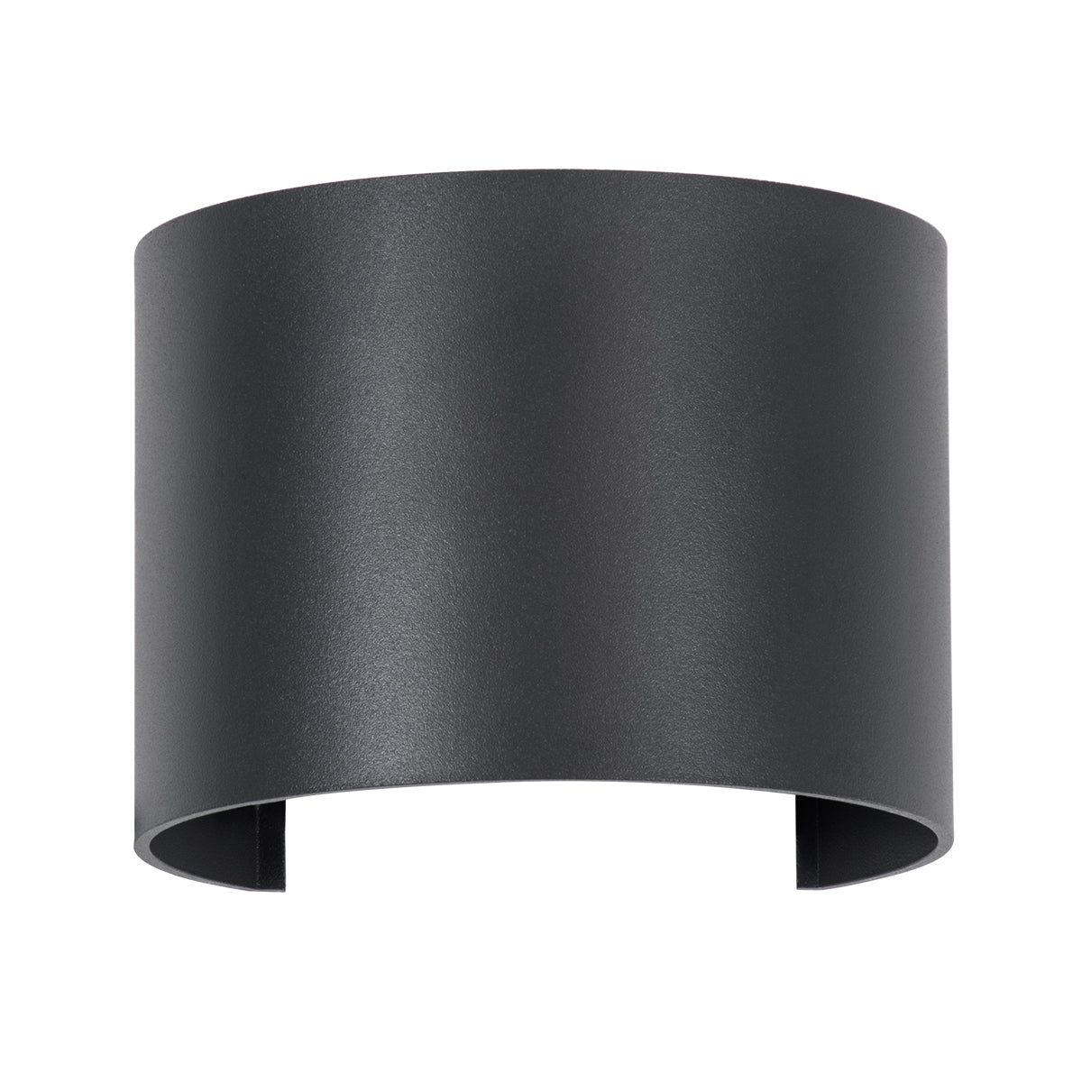 GloboStar® AXIS-R 60642 Φωτιστικό Τοίχου - Απλίκα Αρχιτεκτονικού Φωτισμού Εσωτερικού/Εξωτερικού Χώρου Up & Down LED 10W 1250lm 10 έως 60° AC 220-240V Αδιάβροχο IP65 Μ10 x Π10 x Υ10cm - Ψυχρό Λευκό 6000K - Γκρι Ανθρακί- Bridgelux Chip - 3 Years Warranty - ledmania.gr
