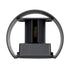 GloboStar® AXIS-R 60642 Φωτιστικό Τοίχου - Απλίκα Αρχιτεκτονικού Φωτισμού Εσωτερικού/Εξωτερικού Χώρου Up & Down LED 10W 1250lm 10 έως 60° AC 220-240V Αδιάβροχο IP65 Μ10 x Π10 x Υ10cm - Ψυχρό Λευκό 6000K - Γκρι Ανθρακί- Bridgelux Chip - 3 Years Warranty - ledmania.gr