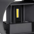 GloboStar® AXIS-R 60642 Φωτιστικό Τοίχου - Απλίκα Αρχιτεκτονικού Φωτισμού Εσωτερικού/Εξωτερικού Χώρου Up & Down LED 10W 1250lm 10 έως 60° AC 220-240V Αδιάβροχο IP65 Μ10 x Π10 x Υ10cm - Ψυχρό Λευκό 6000K - Γκρι Ανθρακί- Bridgelux Chip - 3 Years Warranty - ledmania.gr