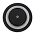 GloboStar® HELIO-R 60661 Φωτιστικό Τοίχου - Απλίκα Αρχιτεκτονικού Φωτισμού Εξωτερικού Χώρου LED 12W 1380lm 120° x 360° AC 220-240V Αδιάβροχο IP65 Φ26 x Π5cm - Θερμό Λευκό 2700K - Μαύρο - Στρόγγυλο - Bridgelux Chip - 3 Years Warranty - ledmania.gr