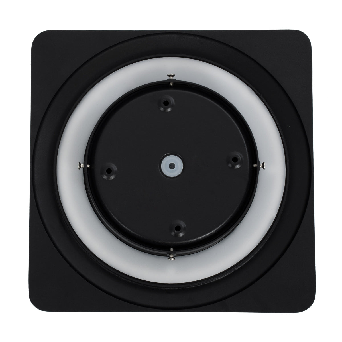 GloboStar® HELIO-S 60664 Φωτιστικό Τοίχου - Απλίκα Αρχιτεκτονικού Φωτισμού Εξωτερικού Χώρου LED 12W 1380lm 120° x 360° AC 220-240V Αδιάβροχο IP65 Μ26 x Π5 x Υ26cm - Θερμό Λευκό 2700K - Μαύρο - Τετράγωνο - Bridgelux Chip - ledmania.gr