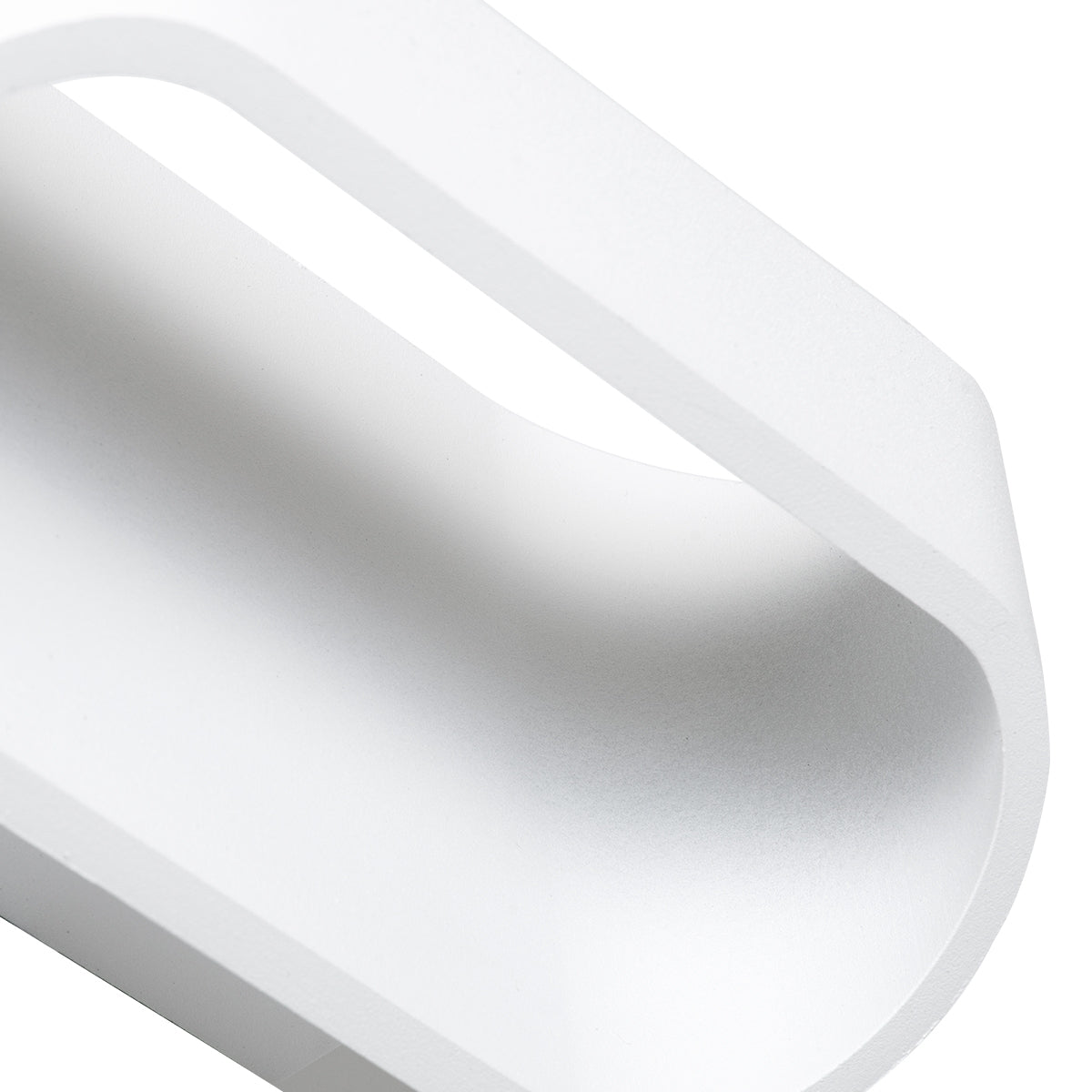 GloboStar® EDEN 60665 Φωτιστικό Τοίχου - Απλίκα Αρχιτεκτονικού Φωτισμού Εσωτερικού Χώρου Up & Down LED 10W 1000lm 60° AC 220-240V IP20 Μ16 x Π10.5 x Υ9cm - Φυσικό Λευκό 4500K - Λευκό - Bridgelux Chip - ledmania.gr