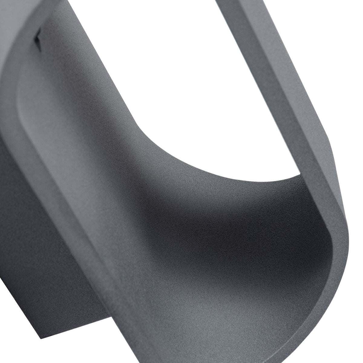 GloboStar® EDEN 60667 Φωτιστικό Τοίχου - Απλίκα Αρχιτεκτονικού Φωτισμού Εσωτερικού Χώρου Up & Down LED 10W 1000lm 60° AC 220-240V IP20 Μ16 x Π10.5 x Υ9cm - Φυσικό Λευκό 4500K - Γκρι Ανθρακί - Bridgelux Chip - ledmania.gr